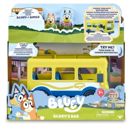 BLUEY  SCHOOL BUS