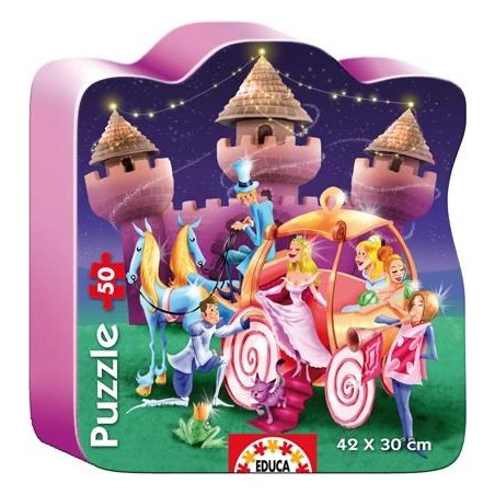 PUZZLE CASTILLO PRINCESA 50 PIEZAS