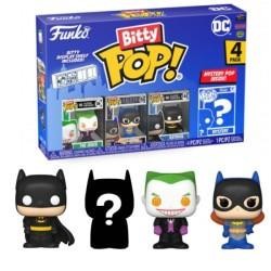 BITTY POP DC BATMAN ADAM WEST 4 FIGURAS
