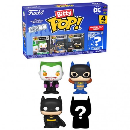 BITTY POP PACK 4 MINI FIGURAS THE JOKER