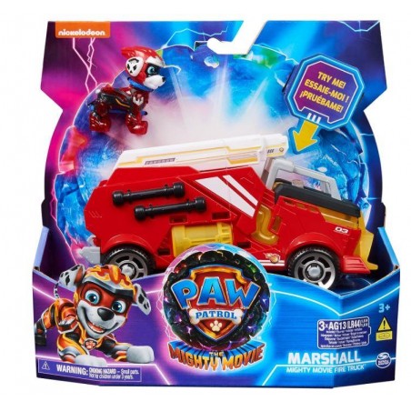 PAW PATROL MIGHTY MOVIE VEHICULO MARSHALL