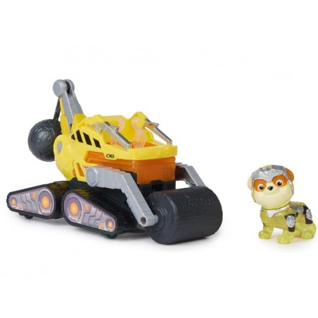 PAW PATROL MIGHTY MOVIE VEHICULO RUBBLE