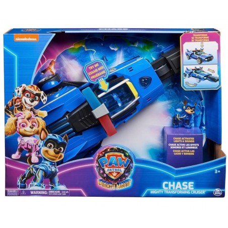 PAW MIGHTY MOVIE VEHICULO DELUXE CHASE 