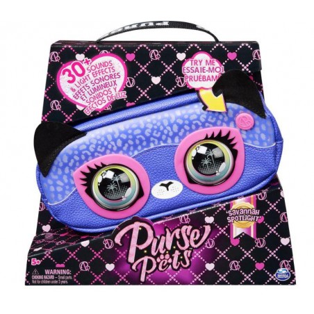 PURSE PETS RIÑONERA CHEETAH
