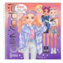 TOP MODEL CUADERNO CALCOMANIA