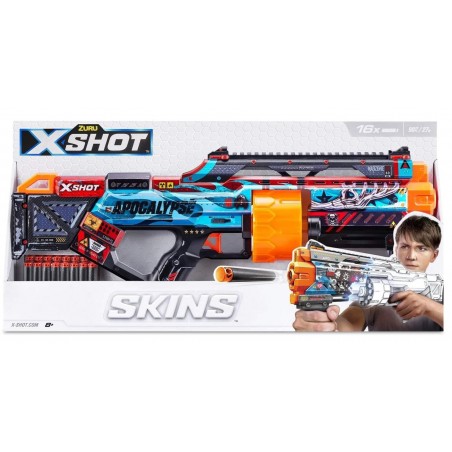 X-SHOT  SKINS LAST STAND 16 DARDOS