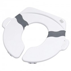 SARO REDUCTOR WC PLEGABLE SILICONA BLANCO