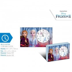 DESPERTADOR MADERA HUCHA FROZEN 2 