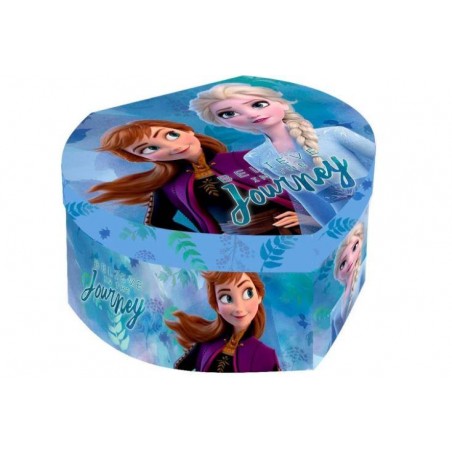 JOYERO MUSICAL CORAZON FROZEN 