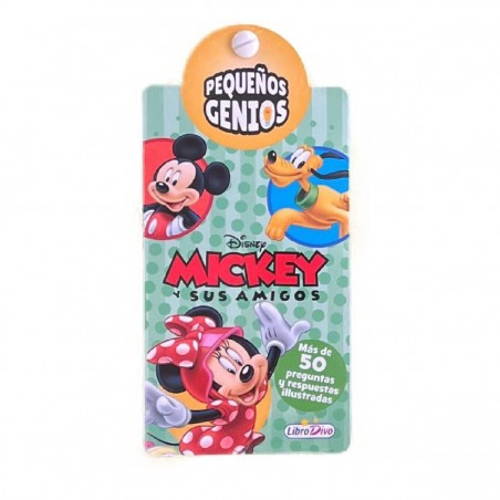 LIBRO ABANICO PEQUEÑOS GENIOS DISNEY PRECIO UNIDAD