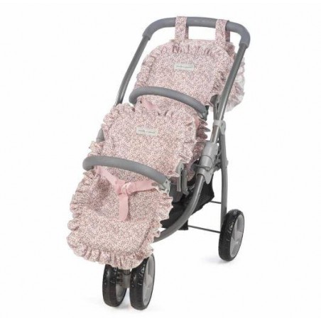 PASITO A PASITO GEMELAR LILI GRIS FLOWER