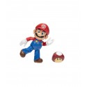 FIGURAS NINTENDO 10 CM MARIO CON SUPERCHAMPIÑON