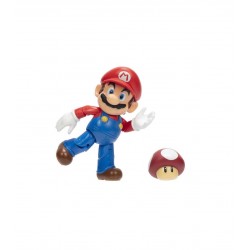 FIGURAS NINTENDO 10 CM MARIO CON SUPERCHAMPIÑON
