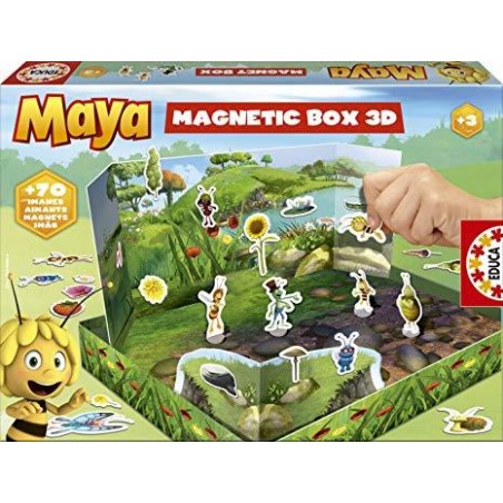 magnetic box maya 3d