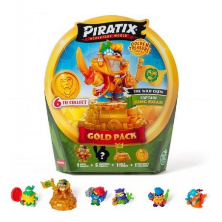 PIRATIX GOLDEN TREASURE GOLD PACK SURTIDO