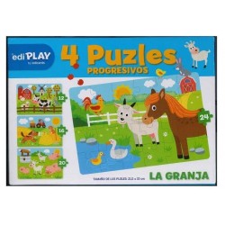 EDIPLAY PUZZLES PROGRESIVOS 2 MODELOS PRECIO UNIDAD