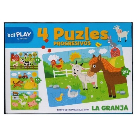 EDIPLAY PUZZLES PROGRESIVOS 2 MODELOS PRECIO UNIDAD