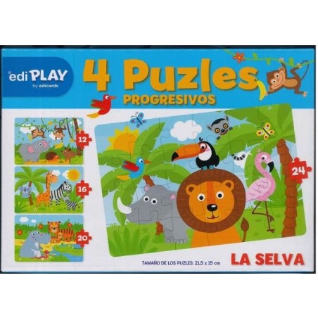 EDIPLAY PUZZLES PROGRESIVOS 2 MODELOS PRECIO UNIDAD